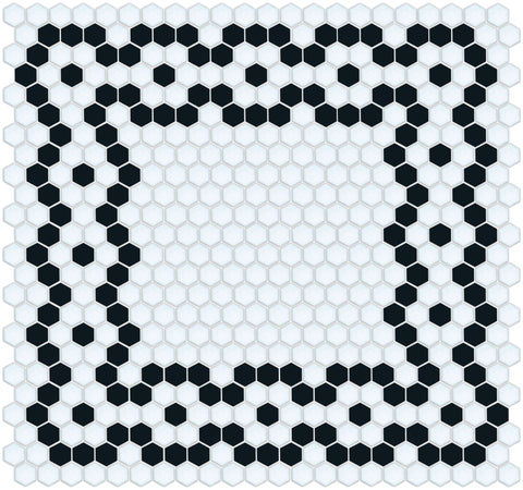 Chantilly Border | Pinnacle Hexagon Border