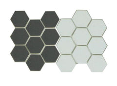 Unglazed Dots | Pinnacle Hexagon Patterns