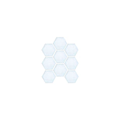 Lyric (Gloss & Matte) Glazed Hexagons