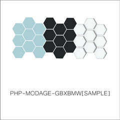 Matte Modage 4 pc. | Pinnacle Hexagon Patterns