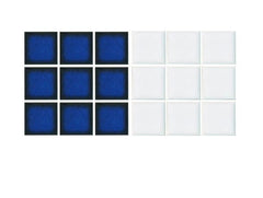 Greek Key Step Out Border | Glazed Block | Porcelain