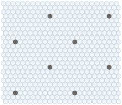 Dots | Pinnacle Hexagon Patterns