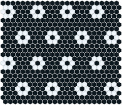 Retro Repeating Rosette | Pinnacle Hexagon Patterns