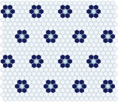 Repeating Rosette | Pinnacle Hexagon Patterns