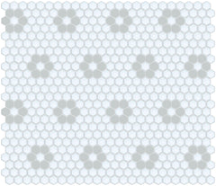 Retro Repeating Rosette | Pinnacle Hexagon Patterns