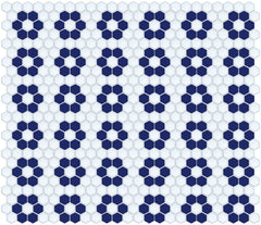 Nine Rose (and Dot) | Pinnacle Hexagon Patterns