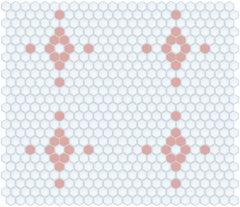 Diamond & Cross | Pinnacle Hexagon Patterns