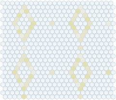 Diamond and Dot | Pinnacle Hexagon Patterns