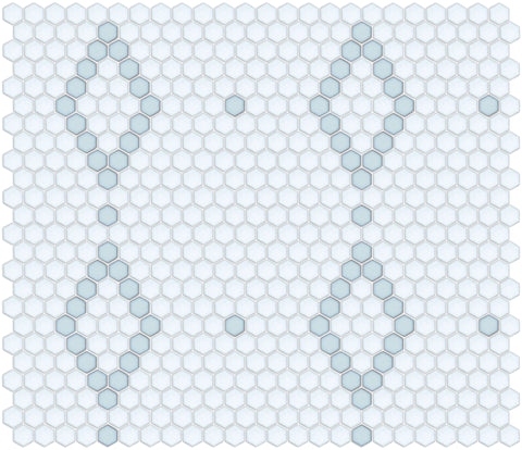 Diamond and Dot | Pinnacle Hexagon Patterns