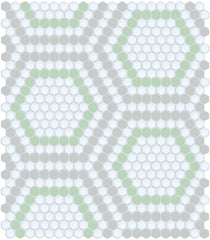 Echo | Pinnacle Hexagon Pattern