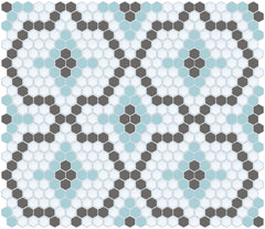 Monarch | Pinnacle Hexagon Tile Pattern