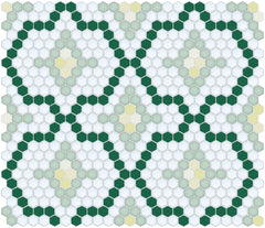 Monarch | Pinnacle Hexagon Tile Pattern