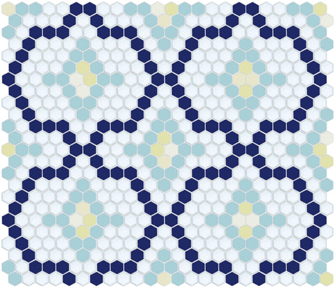 Monarch | Pinnacle Hexagon Tile Pattern