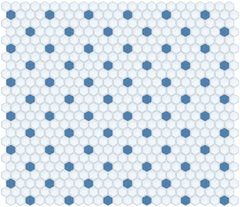 Polka Dot | Pinnacle Hexagon Patterns