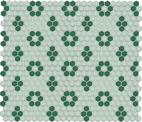Part 26603pb357 : Tile 2 x 3 with White Infinity Symbol on Bright Green  Background with Dark Green and Medium Nougat Lines Pattern [(unsorted)]  [BrickLink]