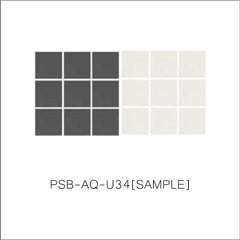 Greek Key Aquaduct  | 3/4" Unglazed Porcelain | Pinnacle Square Border