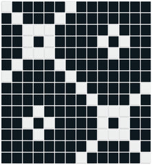 White on Black Pattern