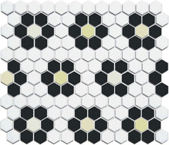 Offset Repeating Rosette | Pinnacle Hexagon Patterns