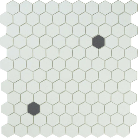 Unglazed Dots | Pinnacle Hexagon Patterns