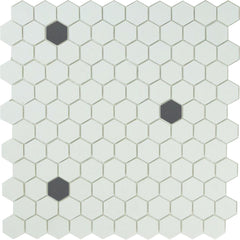 Unglazed Dots | Pinnacle Hexagon Patterns