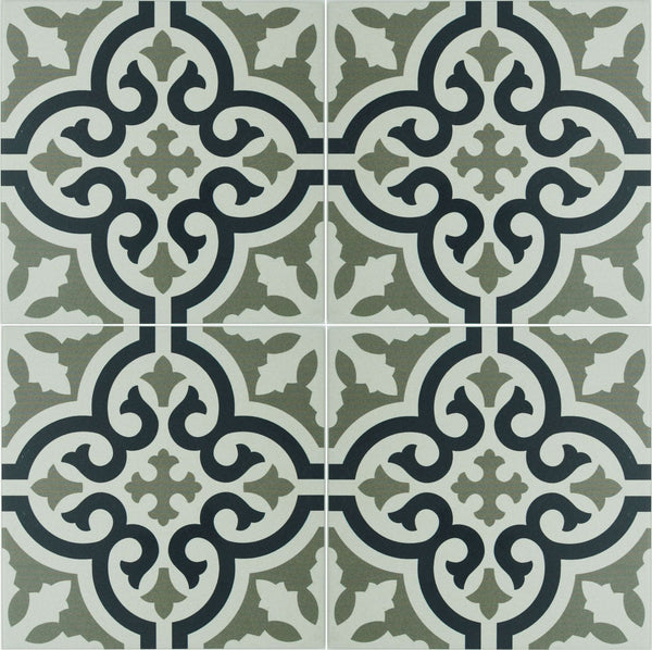 Encaustic Style Porcelain Tiles